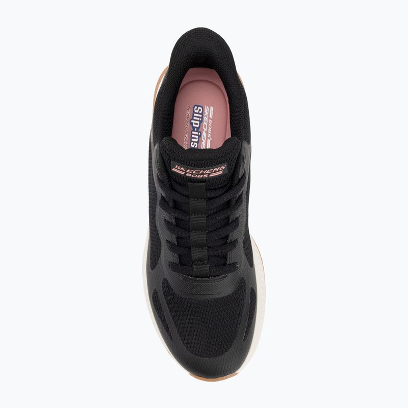 Scarpe da donna SKECHERS Bobs Squad 4 Staple Look nero 5