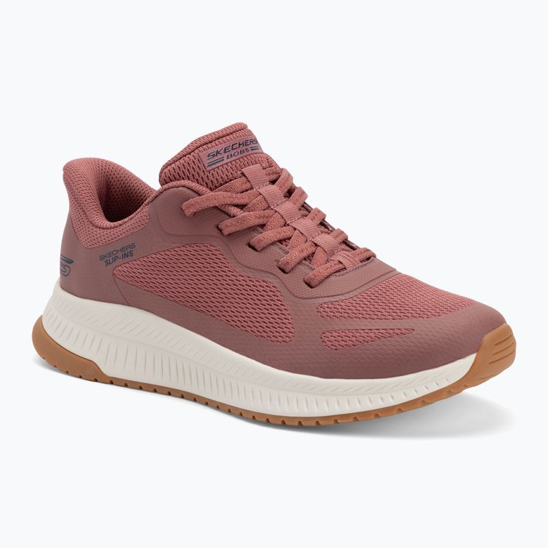 SKECHERS scarpe da donna Bobs Squad 4 Staple Look rosa