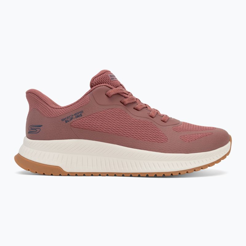 SKECHERS scarpe da donna Bobs Squad 4 Staple Look rosa 2