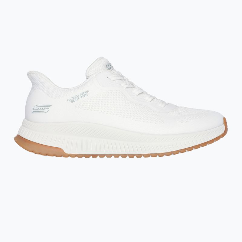 SKECHERS scarpe da donna Bobs Squad 4 Staple Look bianco 9