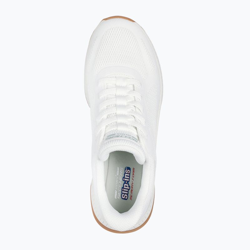 SKECHERS scarpe da donna Bobs Squad 4 Staple Look bianco 12