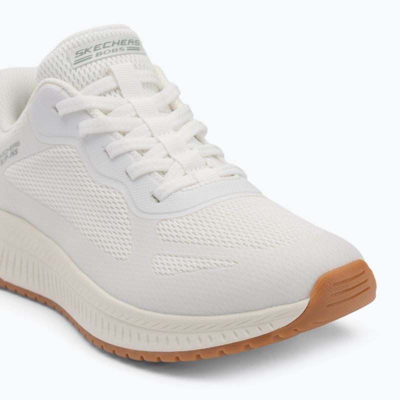 SKECHERS scarpe da donna Bobs Squad 4 Staple Look bianco 7