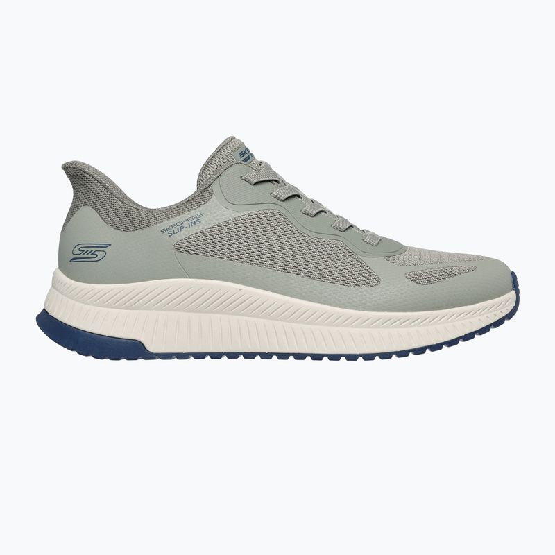 Scarpe SKECHERS Bobs Squad 4 oliva da uomo 2