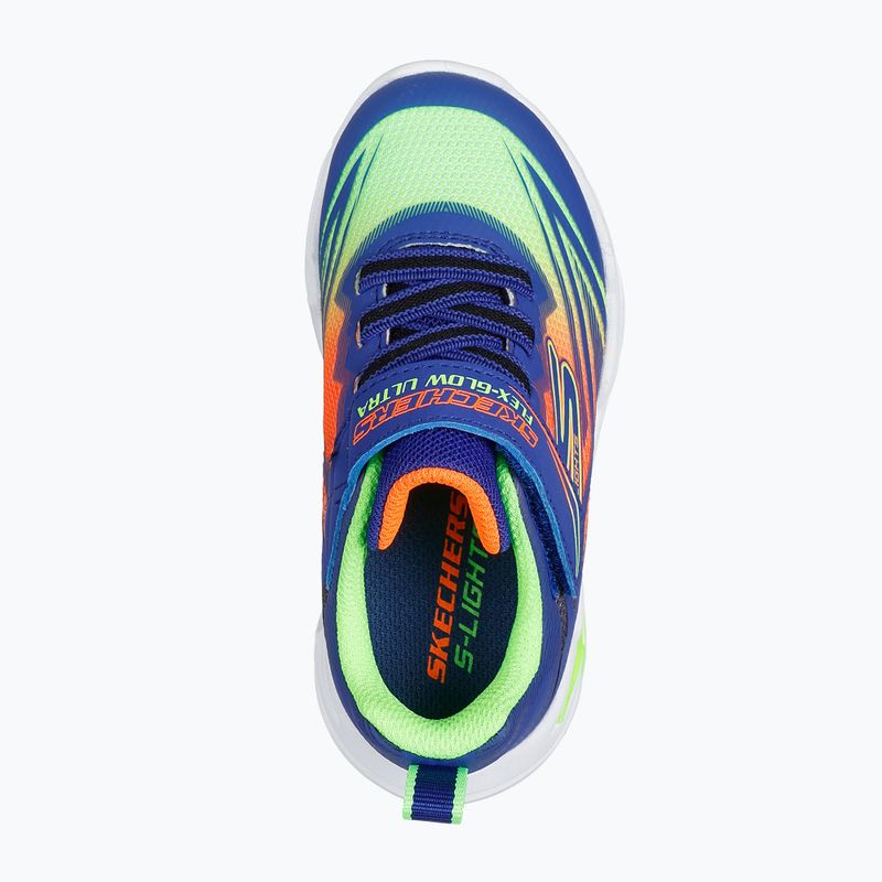 SKECHERS Flex-Glow scarpe da bambino Ultra blu/menta 13