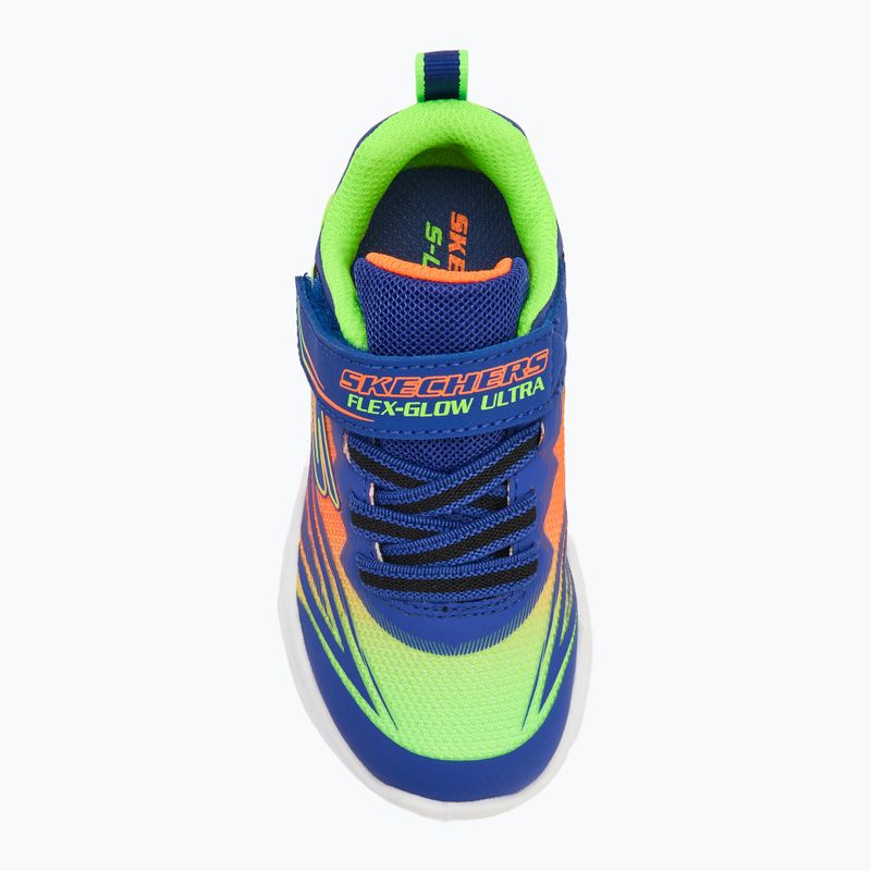 SKECHERS Flex-Glow scarpe da bambino Ultra blu/menta 5