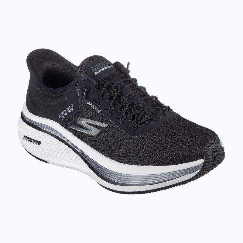 Scarpe da corsa da donna SKECHERS Go Run Elevate 2.0 Banyan nero 8
