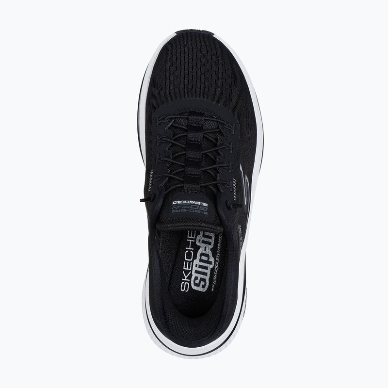 Scarpe da corsa da donna SKECHERS Go Run Elevate 2.0 Banyan nero 12