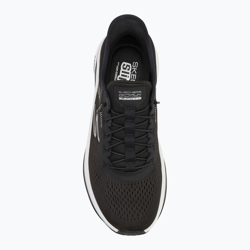 Scarpe da corsa da donna SKECHERS Go Run Elevate 2.0 Banyan nero 5