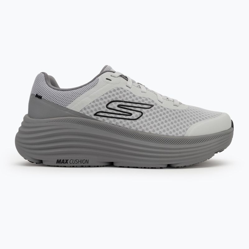 SKECHERS Uomo Max Cushioning Endeavour scarpe grigie 2