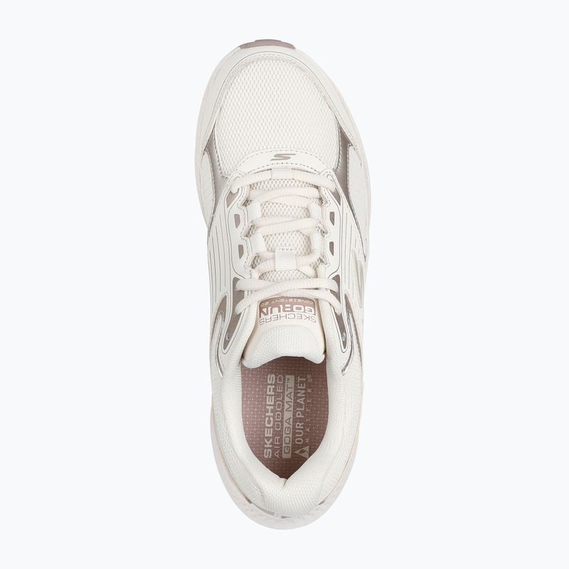 Scarpe da corsa da donna SKECHERS Go Run Consistent 2.0 Advantage beige 5