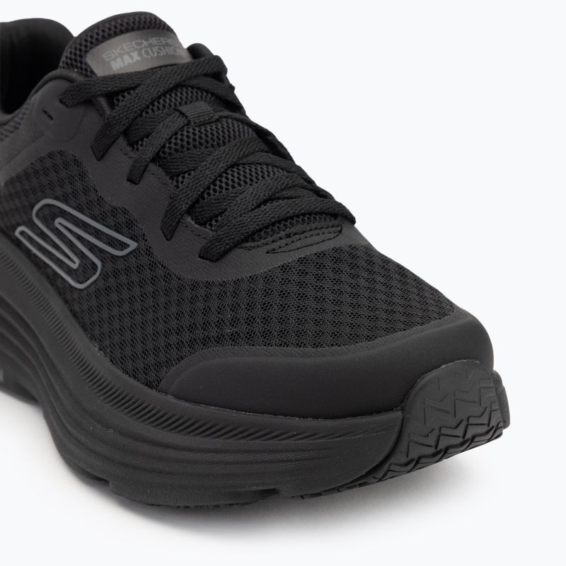 SKECHERS Uomo Max Cushioning Endeavour - Scarpe nere 7