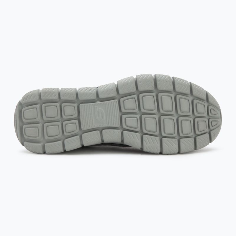 Scarpe da uomo Skechers Track Leshur carbone/arancione 4