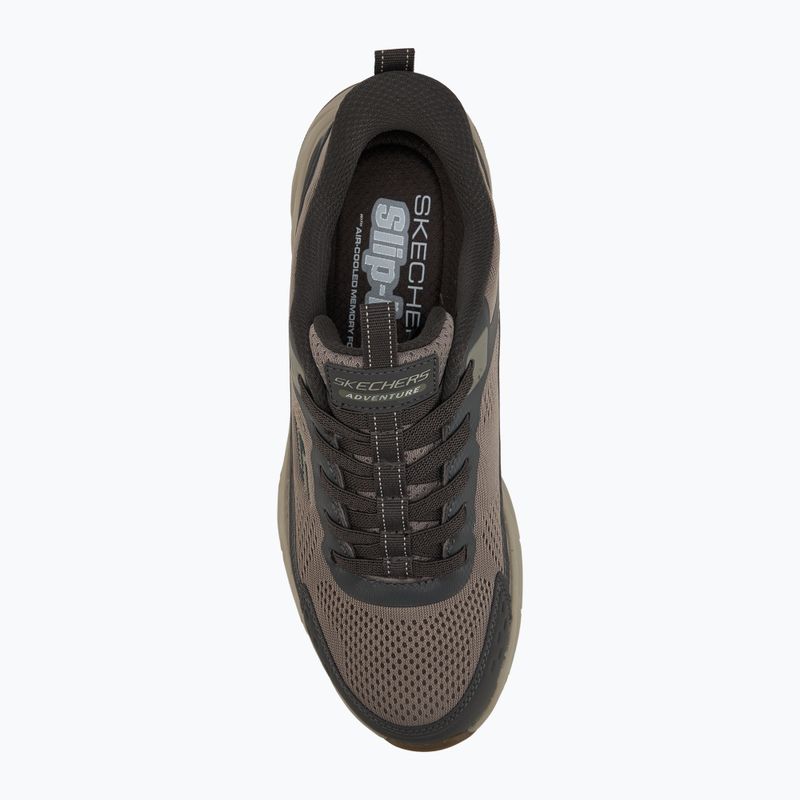 SKECHERS Hillcrest 2.0 scarpe da uomo grigio scuro 5
