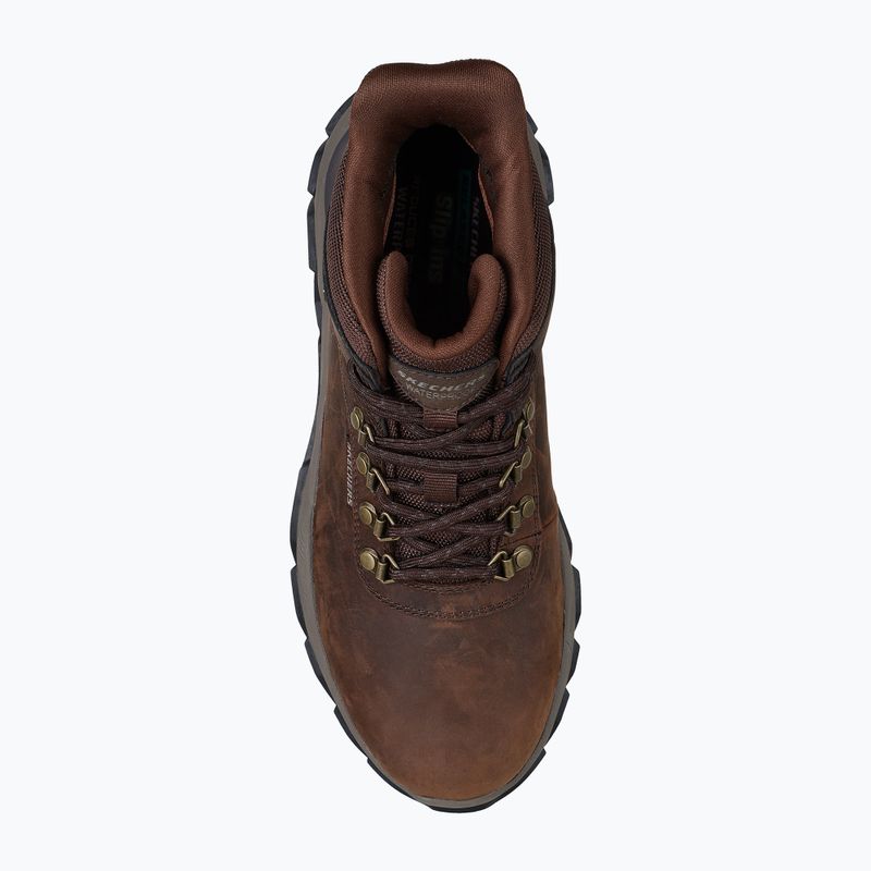Scarpe da uomo SKECHERS Santoro Relic brown 5