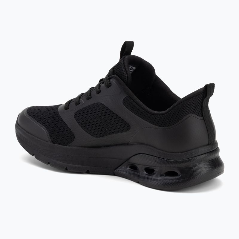 SKECHERS scarpe da donna Bobs Arc Waves 2.0 Ora in nero 3