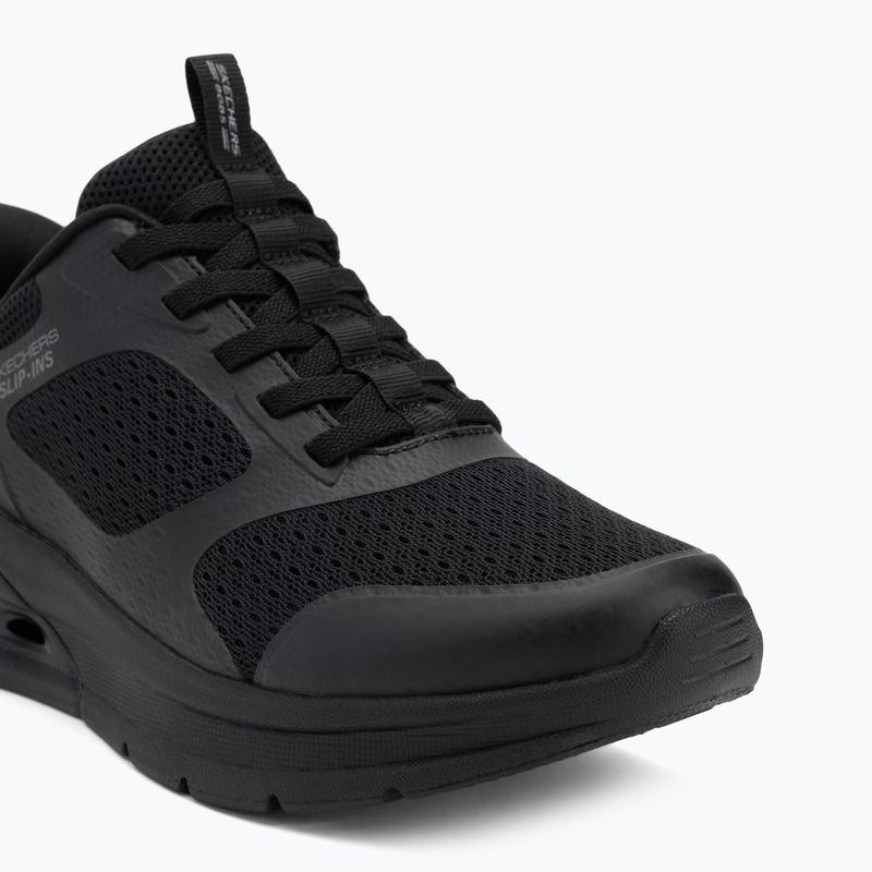 SKECHERS scarpe da donna Bobs Arc Waves 2.0 Ora in nero 7