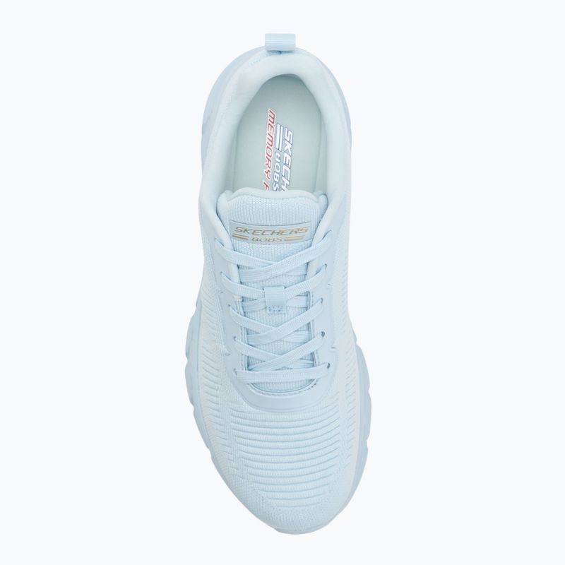 Scarpe da donna SKECHERS Bobs B Flex Hi Flying blu chiaro 5