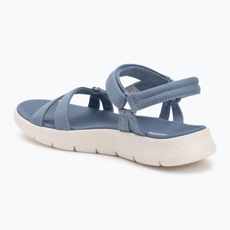 SKECHERS Go Walk Flex Sandal Donna Blu sublime 3