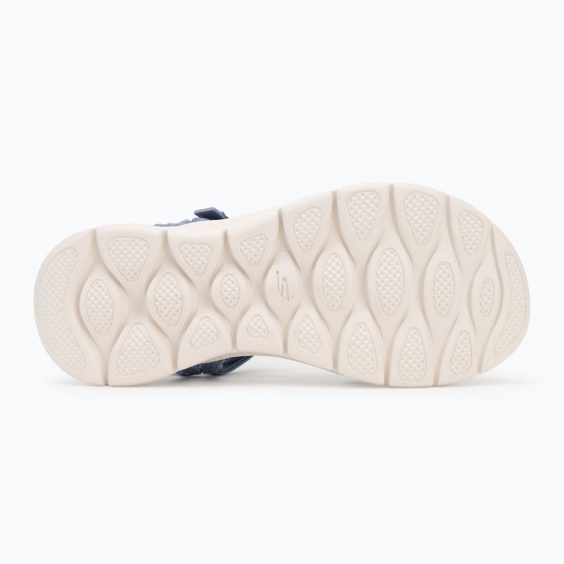 SKECHERS Go Walk Flex Sandal Donna Blu sublime 4