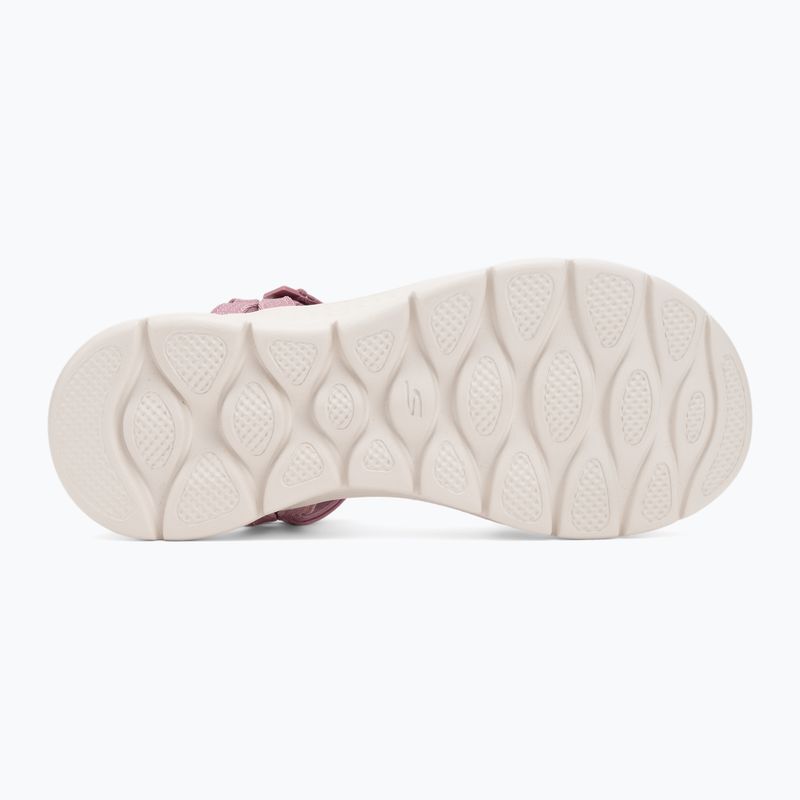 SKECHERS Donna Go Walk Flex Sandalo Sublime Malva 4