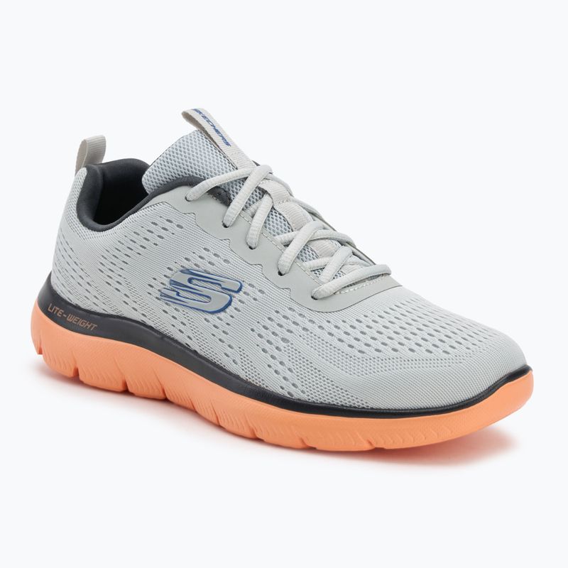 Scarpe da uomo SKECHERS Summits Torre grigio/arancione