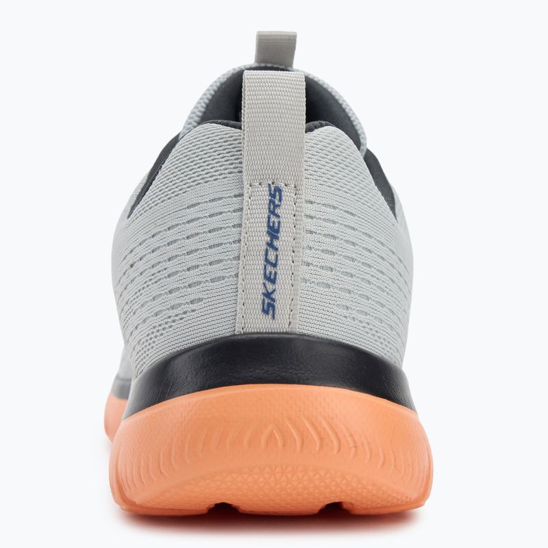 Scarpe da uomo SKECHERS Summits Torre grigio/arancione 6