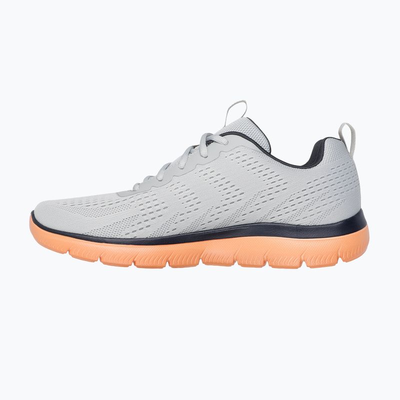 Scarpe da uomo SKECHERS Summits Torre grigio/arancione 3