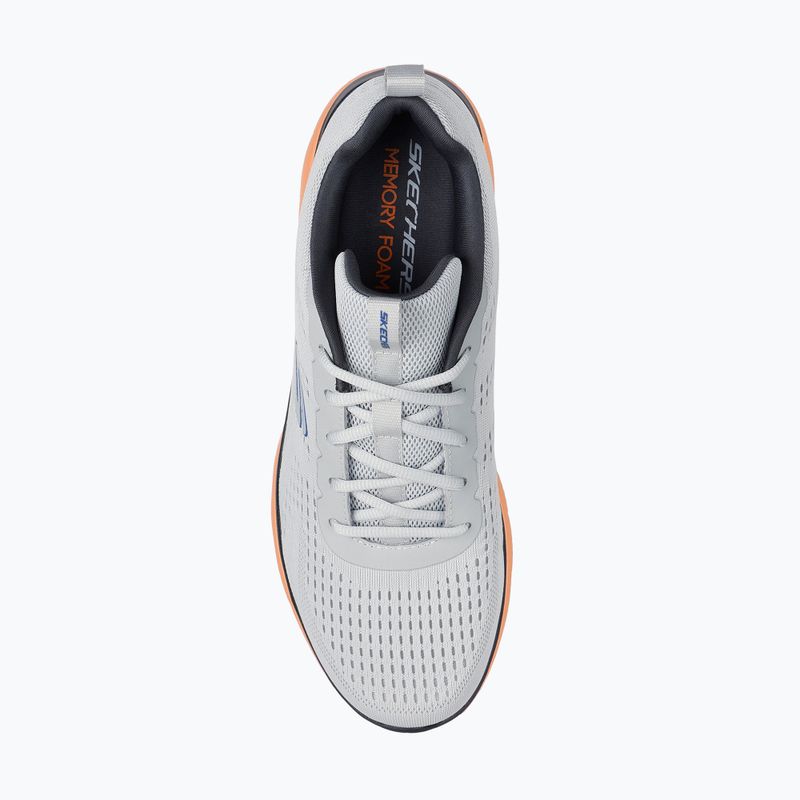 Scarpe da uomo SKECHERS Summits Torre grigio/arancione 5
