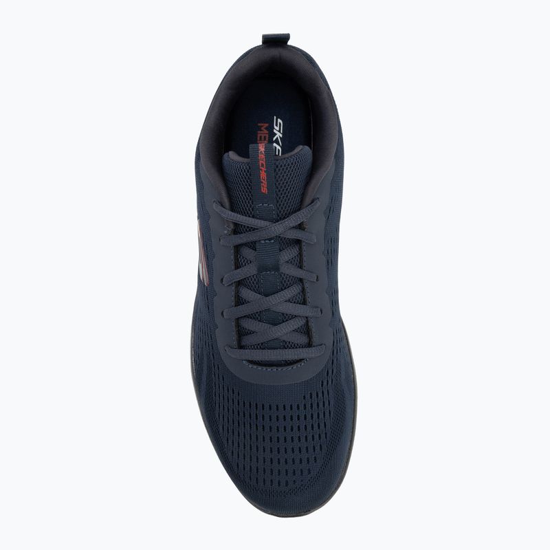 Scarpe SKECHERS Summits Torre da uomo rosso/marino 5