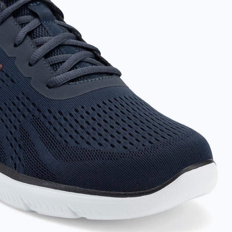 Scarpe SKECHERS Summits Torre da uomo rosso/marino 7