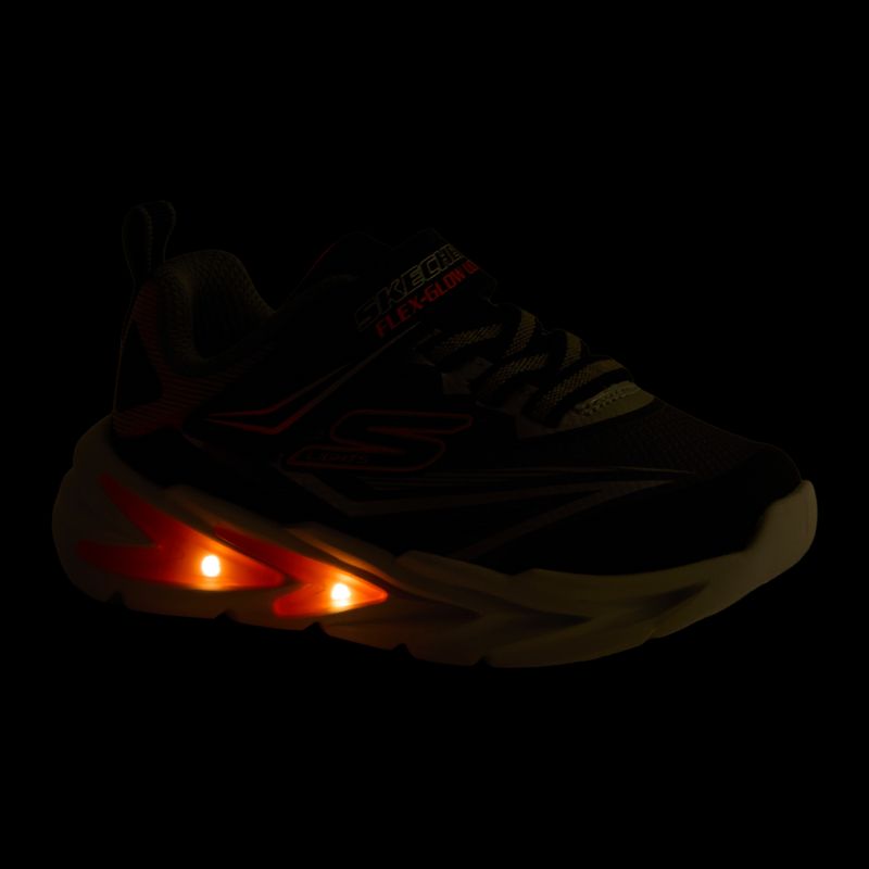 SKECHERS Flex-Glow Ultra nero scarpe da bambino 8