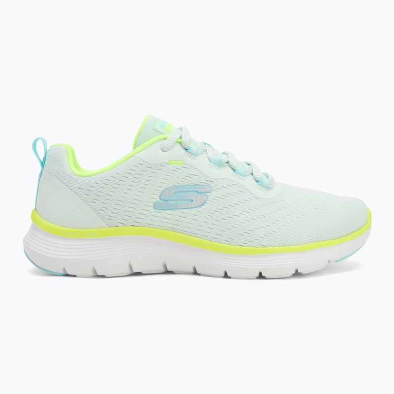 Scarpe da donna SKECHERS Flex Appeal 5.0 Nuovo sentiero menta/multi 2