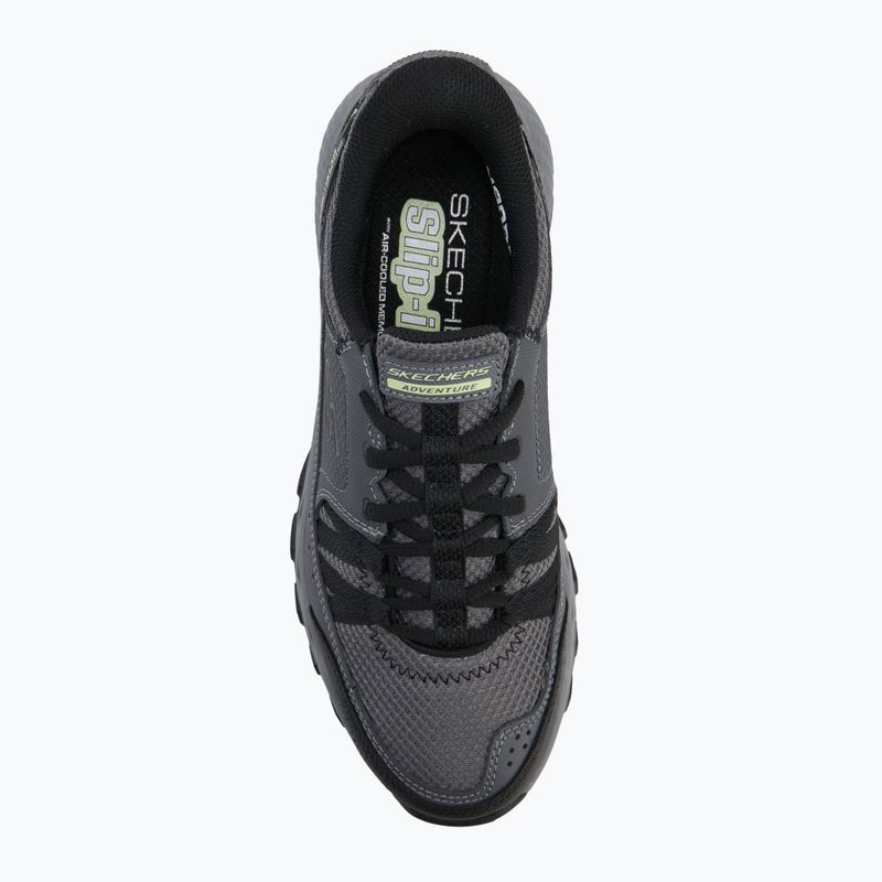 SKECHERS Dynamite At Escapar scarpe da uomo carbone/nero 5