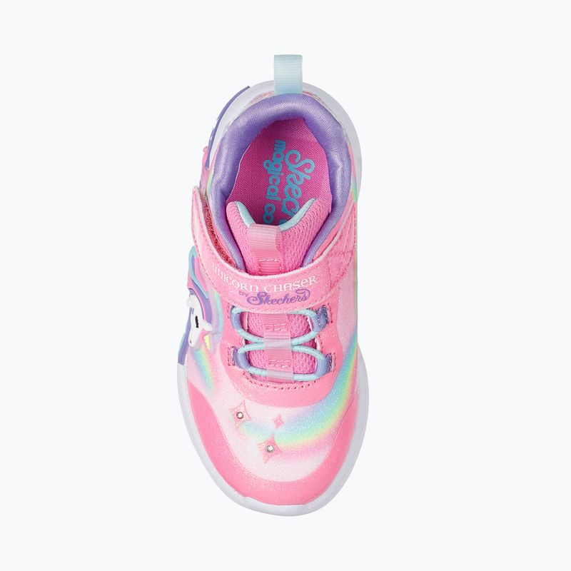Scarpe da bambino Skechers Unicorn Chaser rosa/multi 13