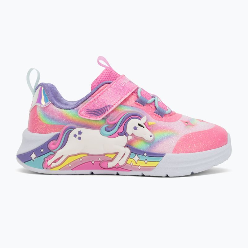 Scarpe da bambino Skechers Unicorn Chaser rosa/multi 2