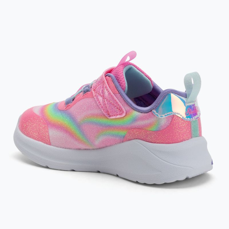 Scarpe da bambino Skechers Unicorn Chaser rosa/multi 3