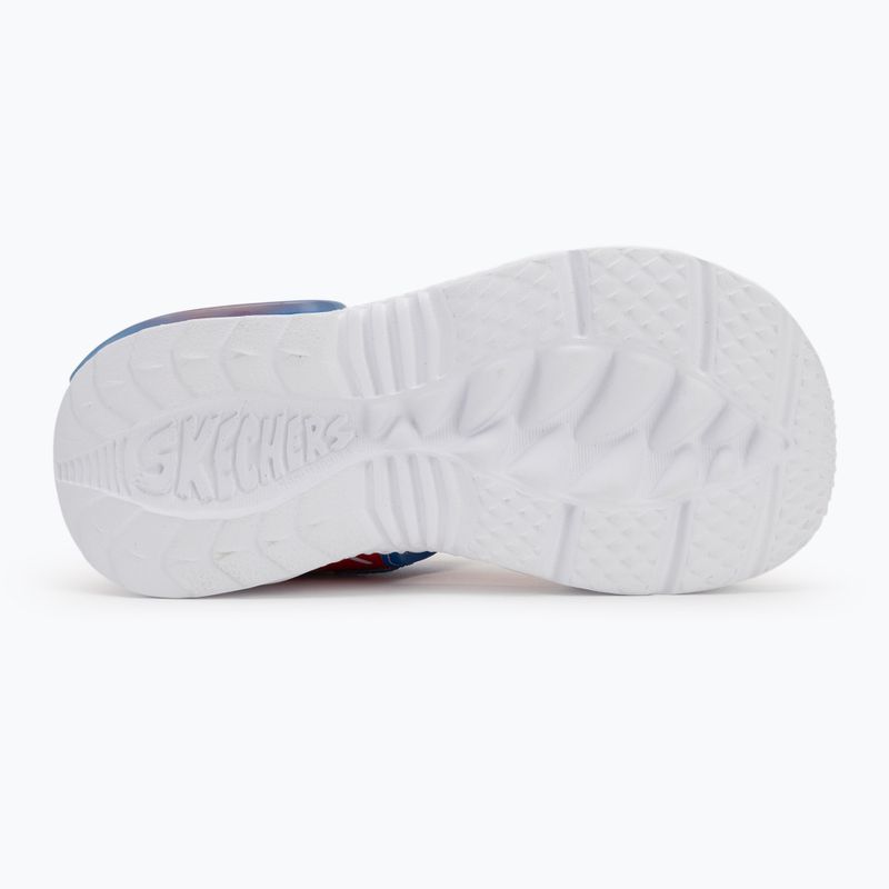 SKECHERS Creature Splash sandali per bambini blu/rosso 4