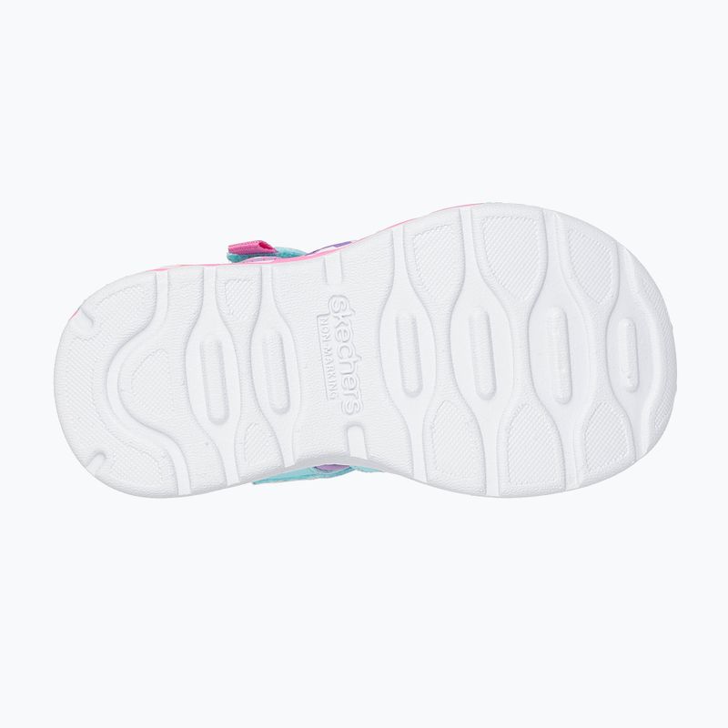 SKECHERS sandali per bambini Play Scene Splash Cute Crew turchese/lavanda 2
