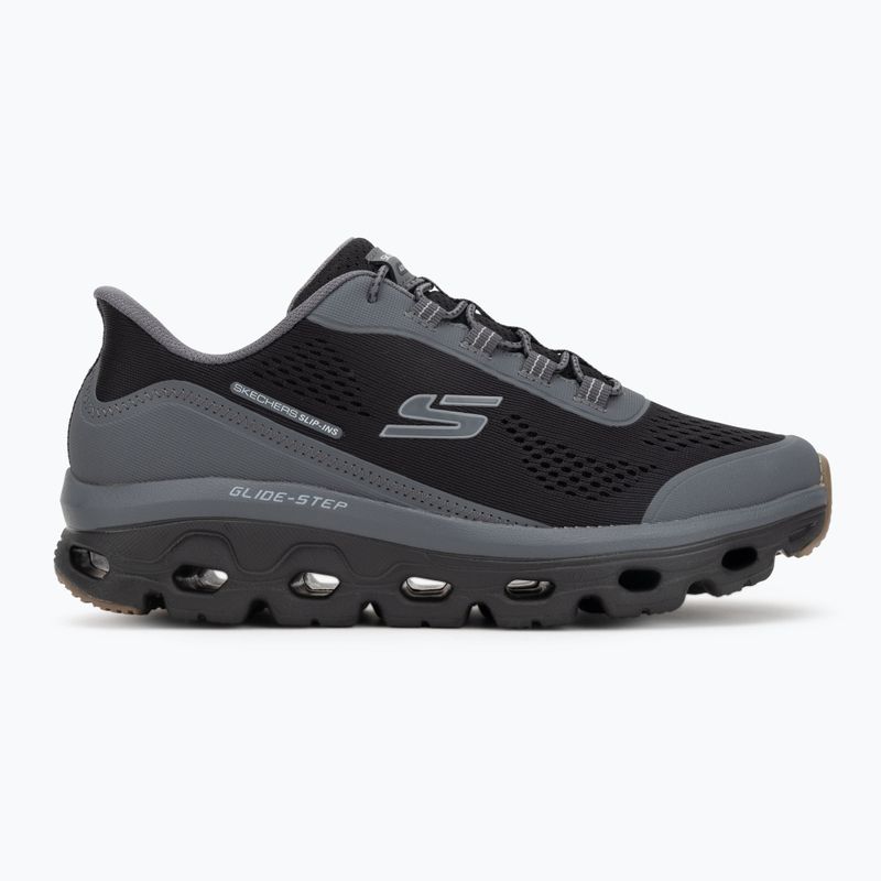 SKECHERS scarpe da uomo Glide-Step Sole Glover Peak nero/carbonio 2