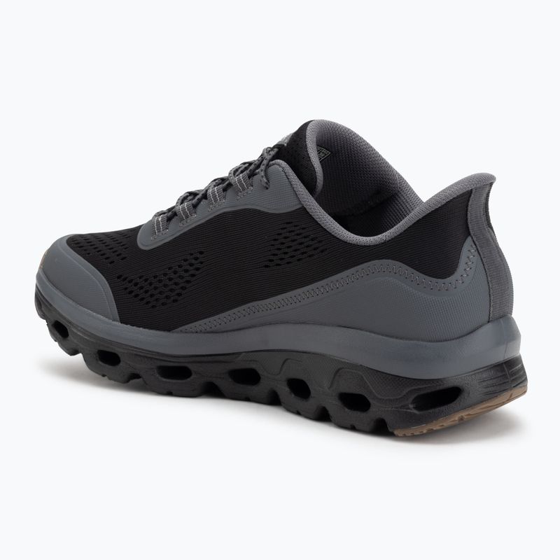 SKECHERS scarpe da uomo Glide-Step Sole Glover Peak nero/carbonio 3