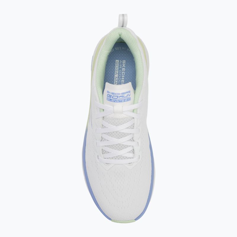 Scarpe da corsa da donna SKECHERS Go Run Elevate 2.0 bianco/menta 5