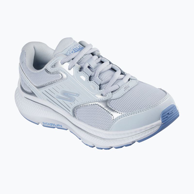 Scarpe da corsa da donna SKECHERS Go Run Consistent 2.0 Advantage blu chiaro 2