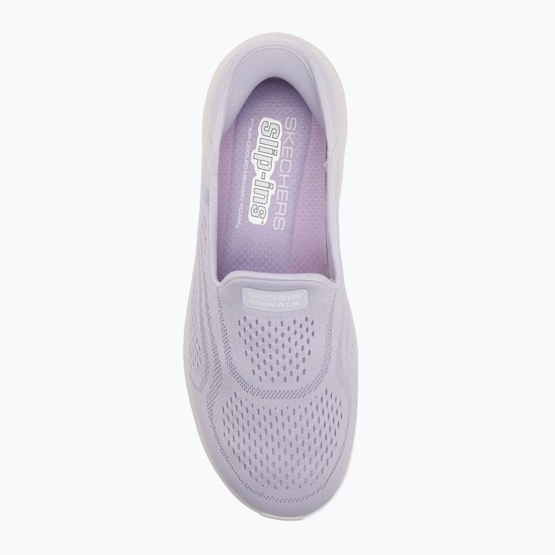 Scarpe da donna SKECHERS Go Walk Flex Yael lavanda 5