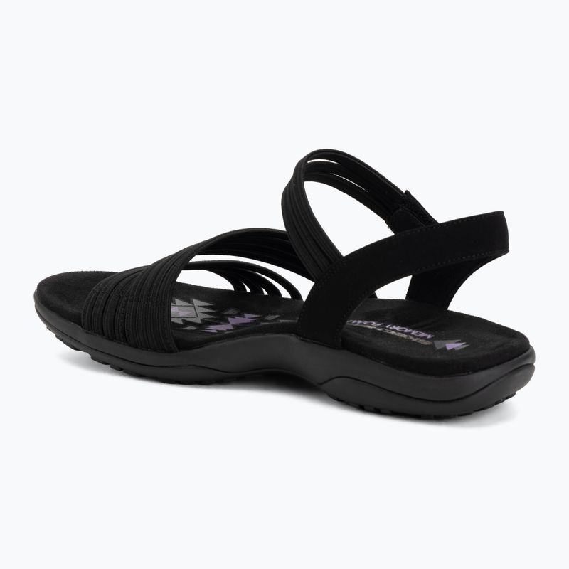 Sandali da donna SKECHERS Reggae Slim Coffee Run black 3