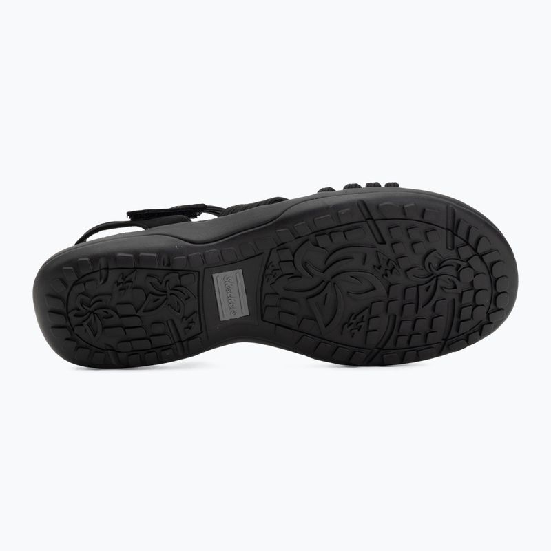 Sandali da donna SKECHERS Reggae Slim Coffee Run black 4