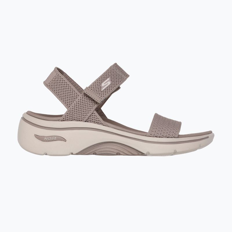 Sandali da donna SKECHERS Go Walk Arch Fit 2.0 taupe
