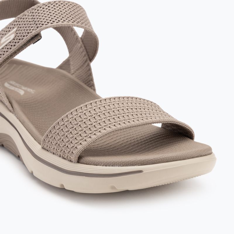 Sandali da donna SKECHERS Go Walk Arch Fit 2.0 taupe 7
