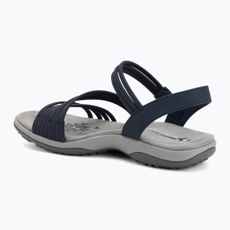 Sandali da donna SKECHERS Reggae Slim Coffee Run blue 3
