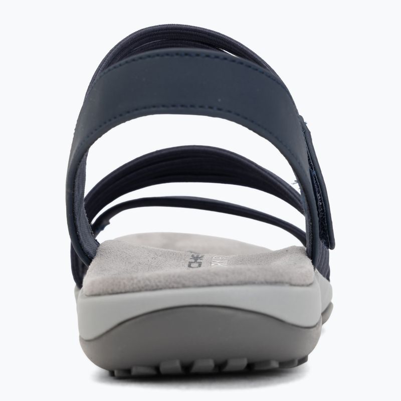 Sandali da donna SKECHERS Reggae Slim Coffee Run blue 6