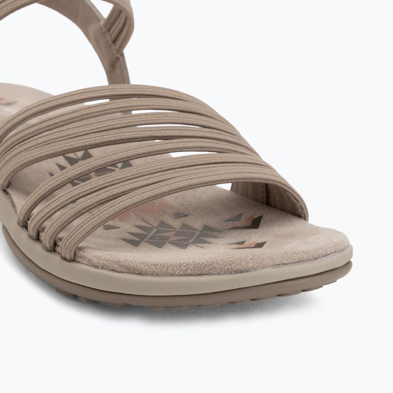 Sandali da donna SKECHERS Reggae Slim Coffee Run gray 7